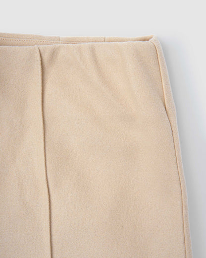 Set rebeca pantalón paño beige