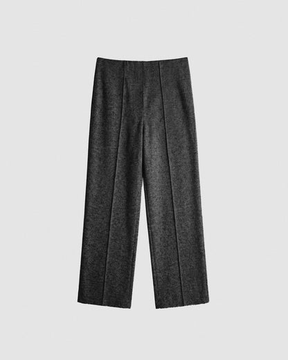 Set chaqueta pantalón angorina gris marengo