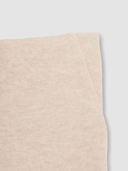Set chaleco pantalón angorina beige