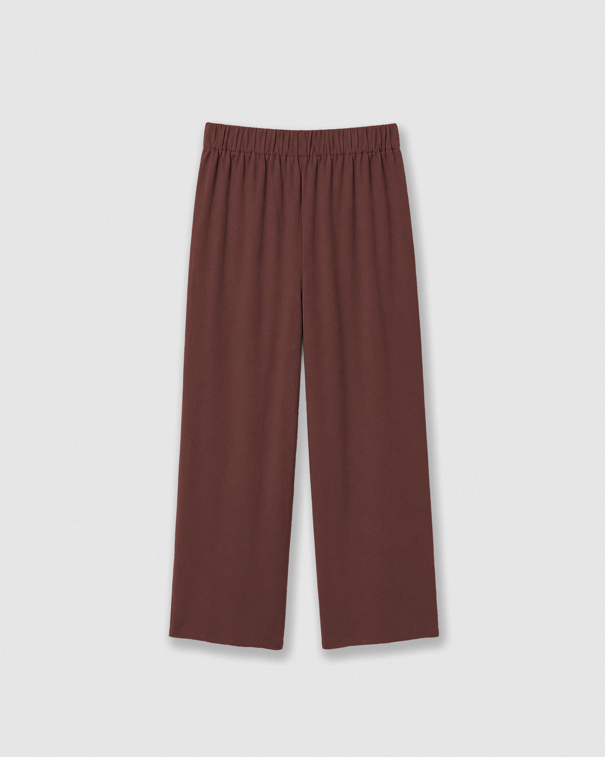 Set blusa pantalón liso tinto