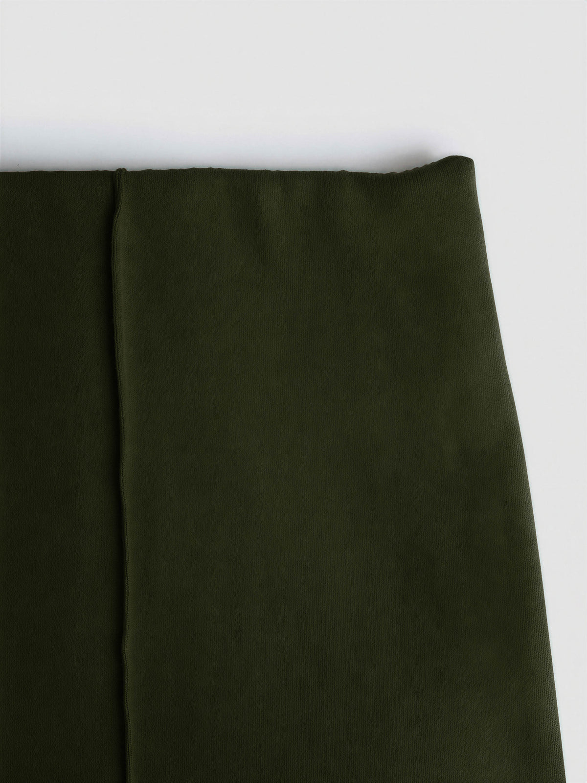 Pantalón largo pinzas angorina liso verde