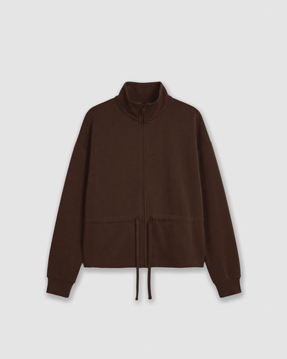 Chaqueta lazo marrón