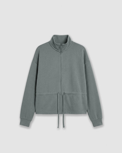 Chaqueta lazo azul agua