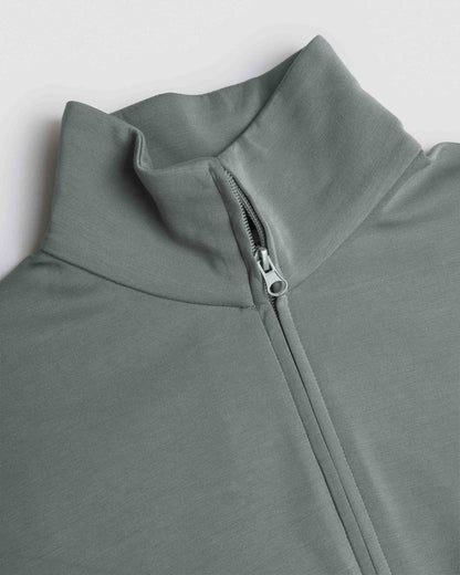 Chaqueta lazo azul agua