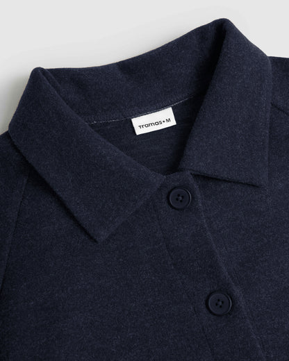 Chaqueta botón paño azul marino