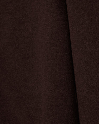 Chaqueta botón paño marrón