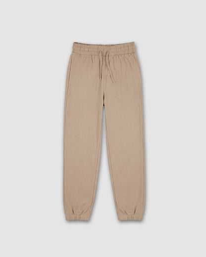 Pantalón jogger beige