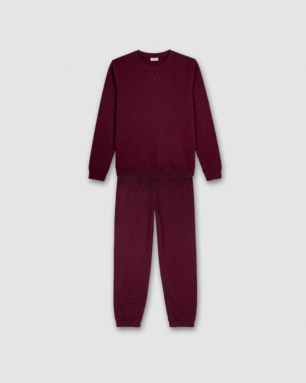 Pantalón jogger burdeos