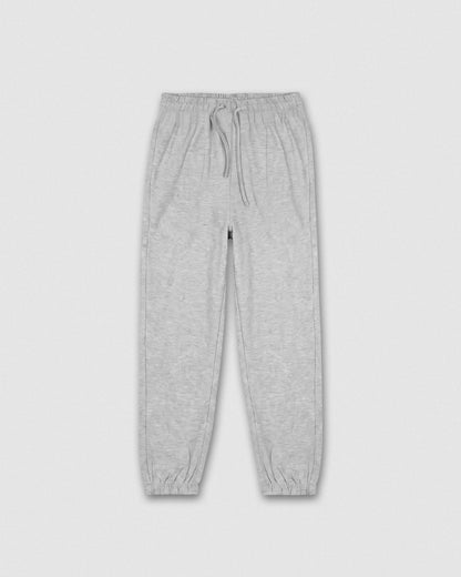 Pantalón jogger gris claro
