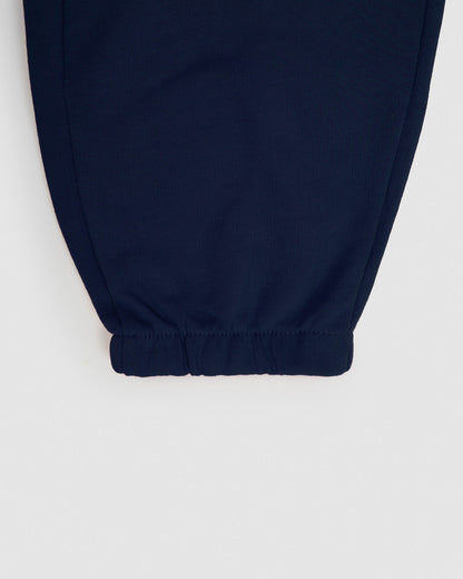 Set deportivo sudadera pantalón jogger azul marino
