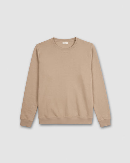 Set deportivo sudadera pantalón jogger beige