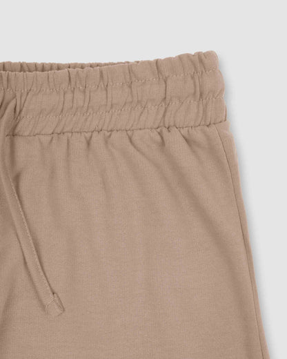 Set deportivo sudadera pantalón jogger beige