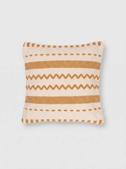 Coussin carré en coton Leito 45x45 cm - housse + garniture