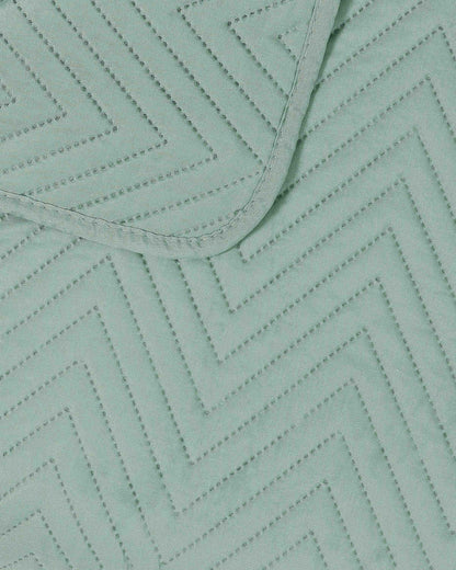 Colcha bouti verde tiffany