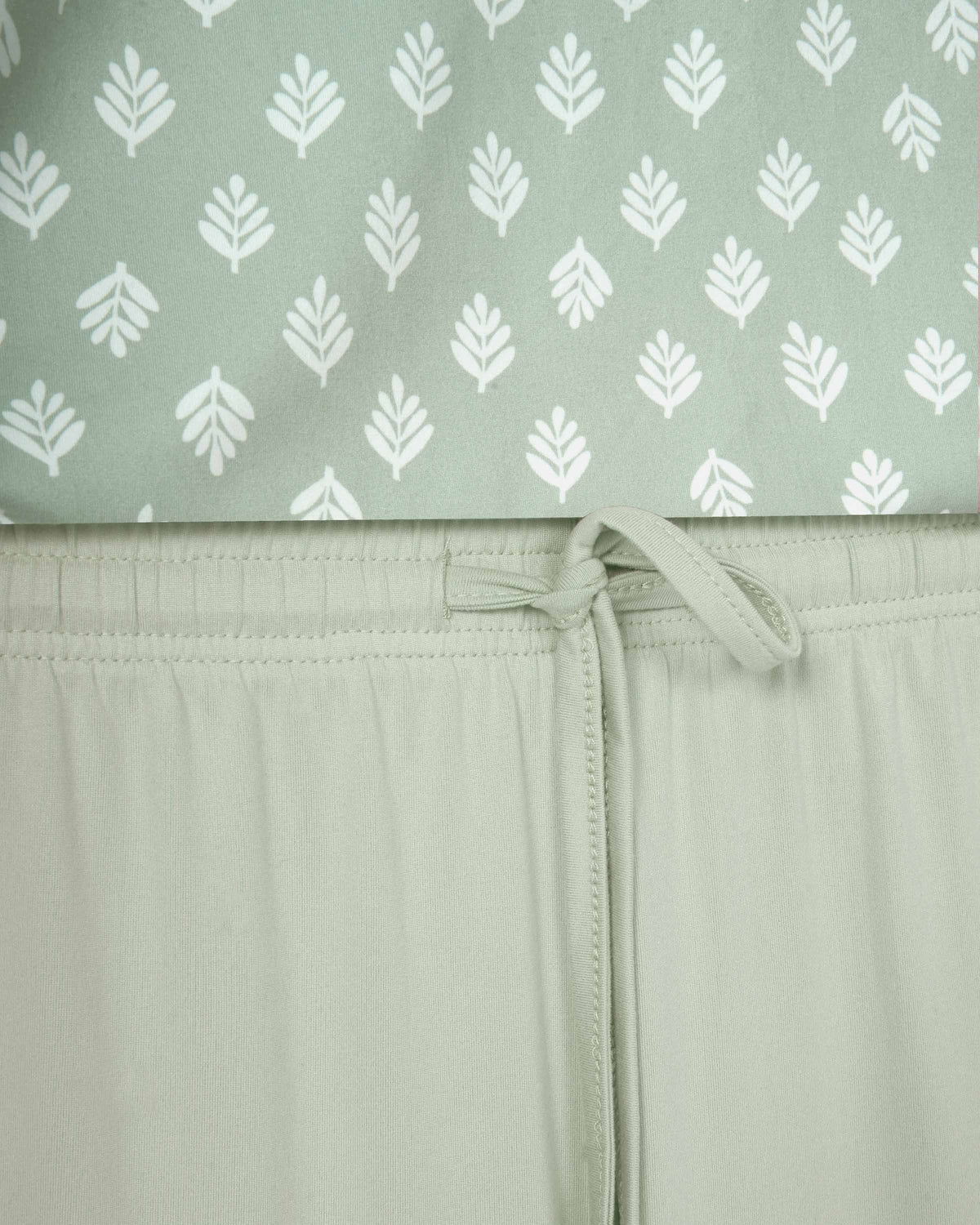 Pijama largo soft bahari verde cacería