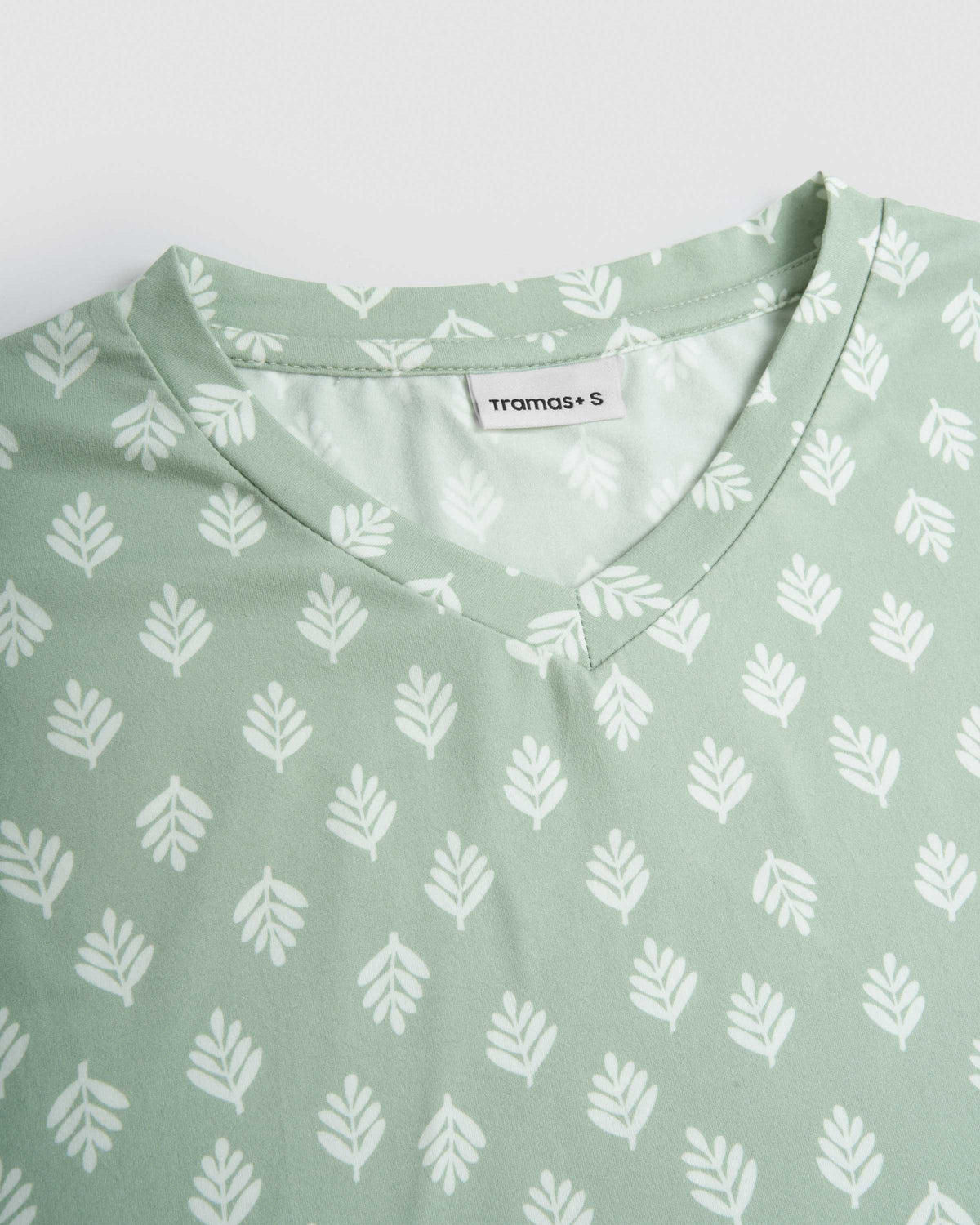 Pijama largo soft bahari verde cacería