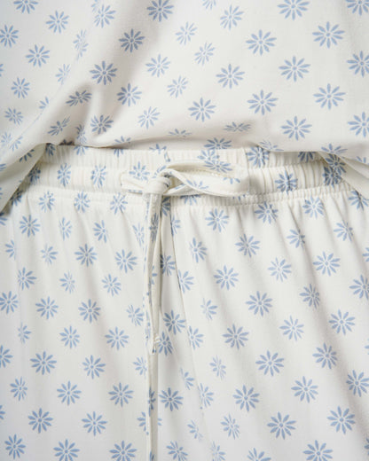Pijama largo soft jabari índigo