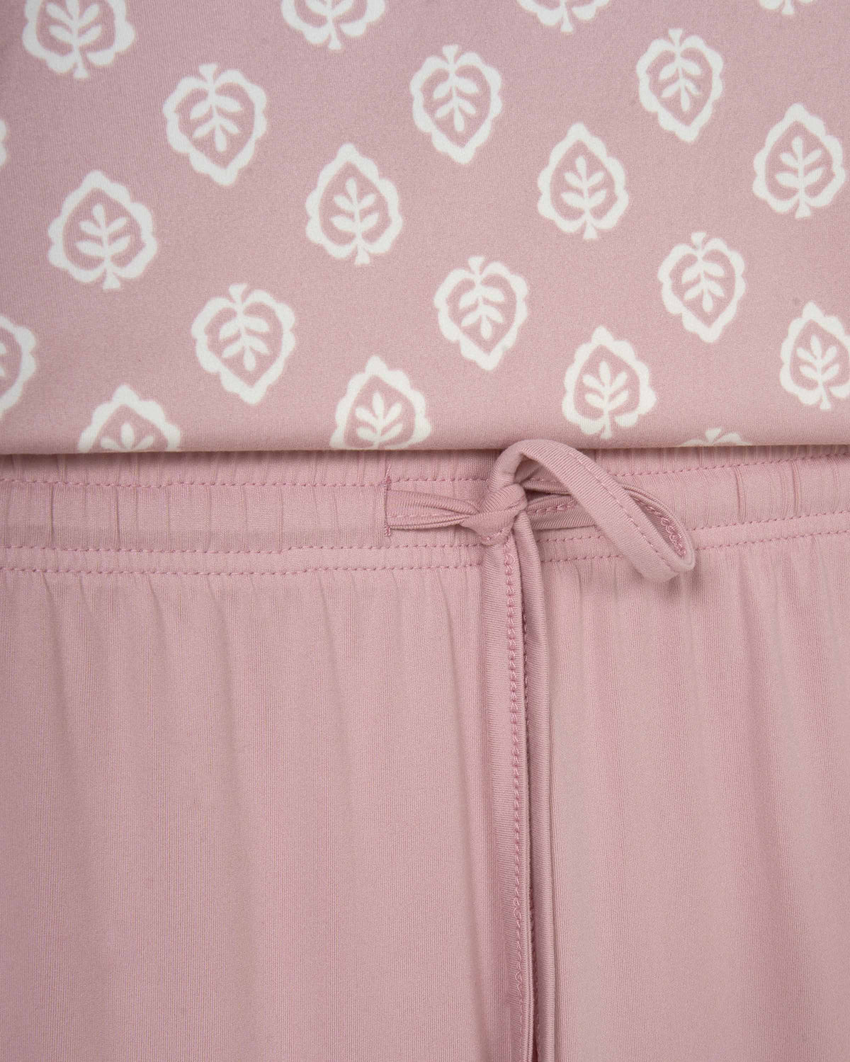 Pijama largo soft upepo rosa