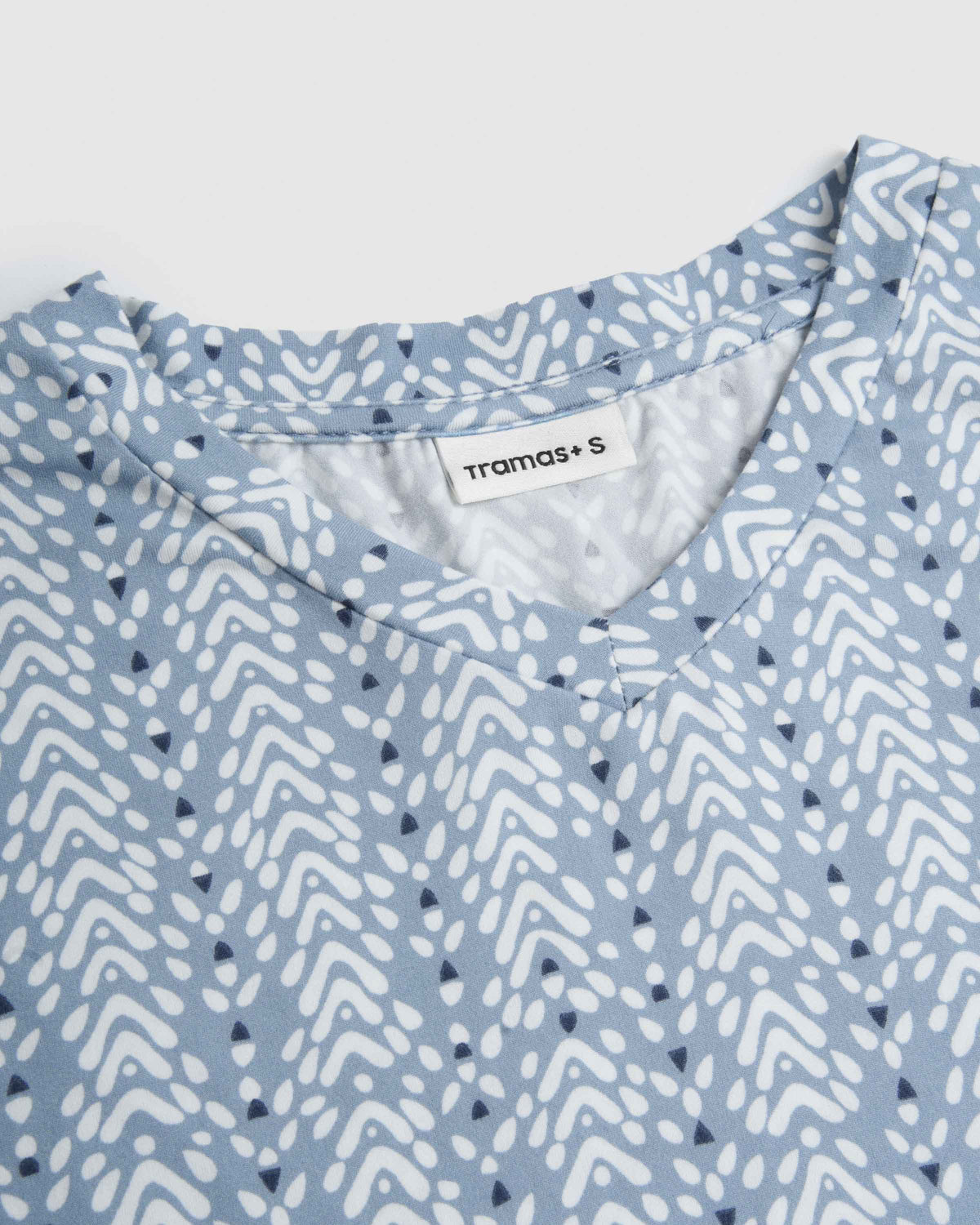 Pijama largo soft zuberi índigo
