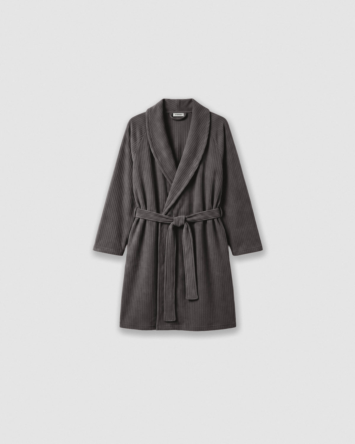 Robe canelada Raya ancha Solid