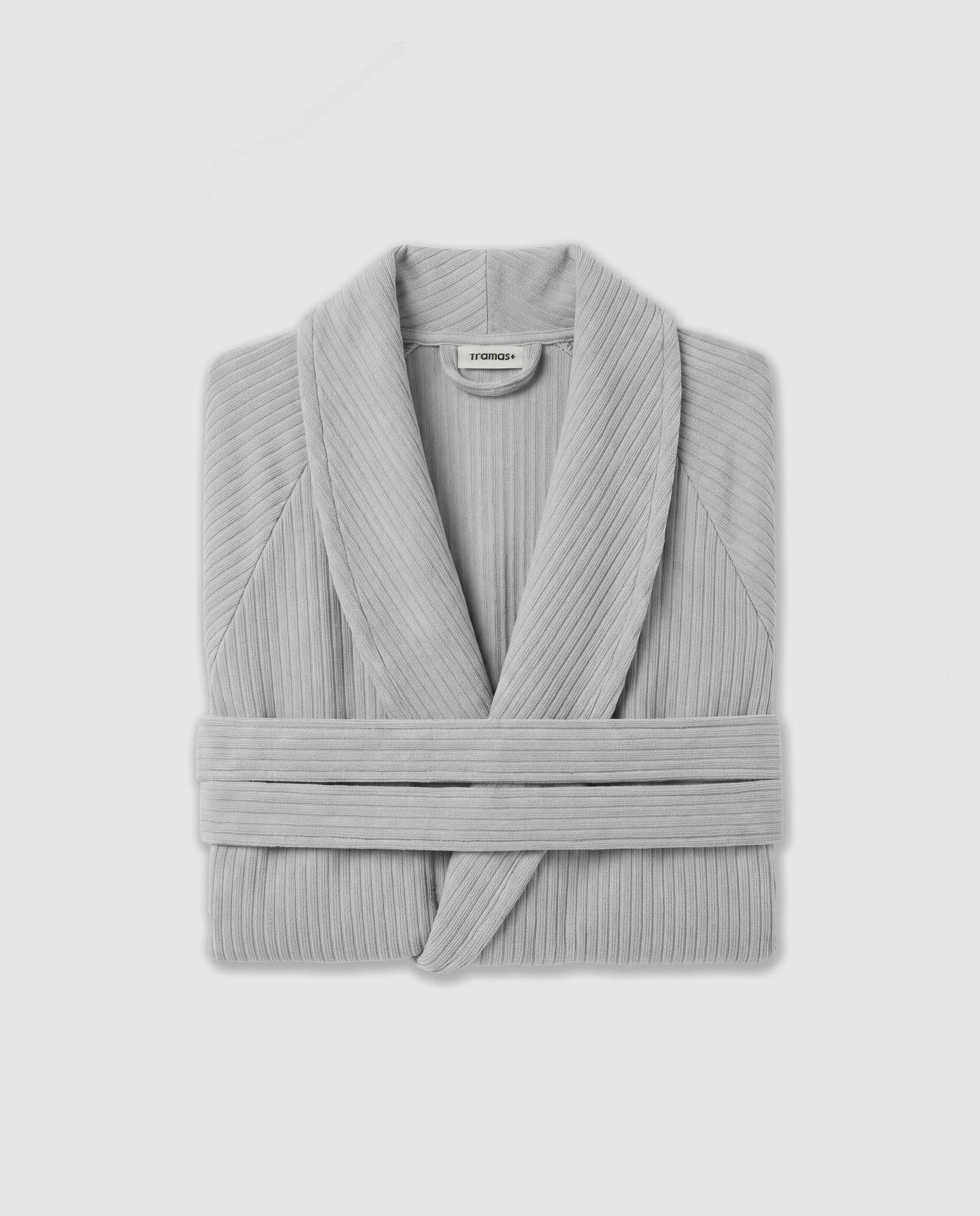 Robe canelada Raya ancha Solid