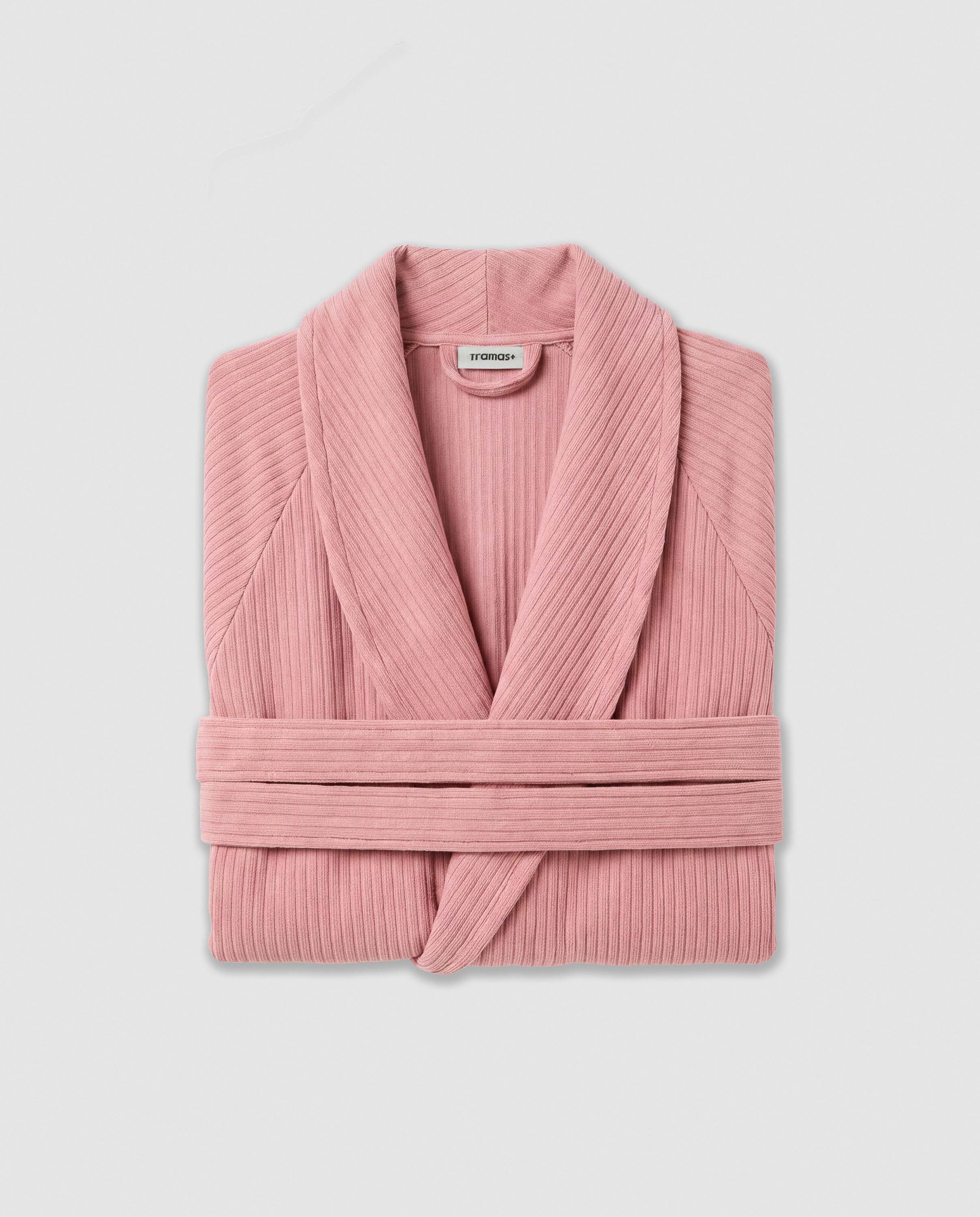 Robe canelada Raya ancha Solid