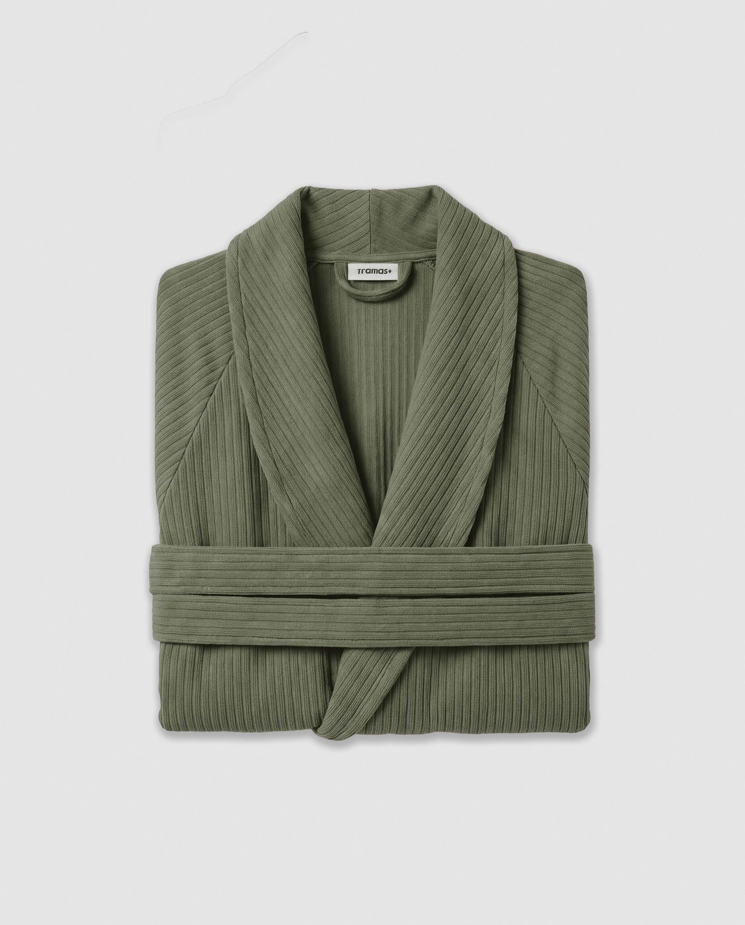 Robe canelada Raya ancha Solid
