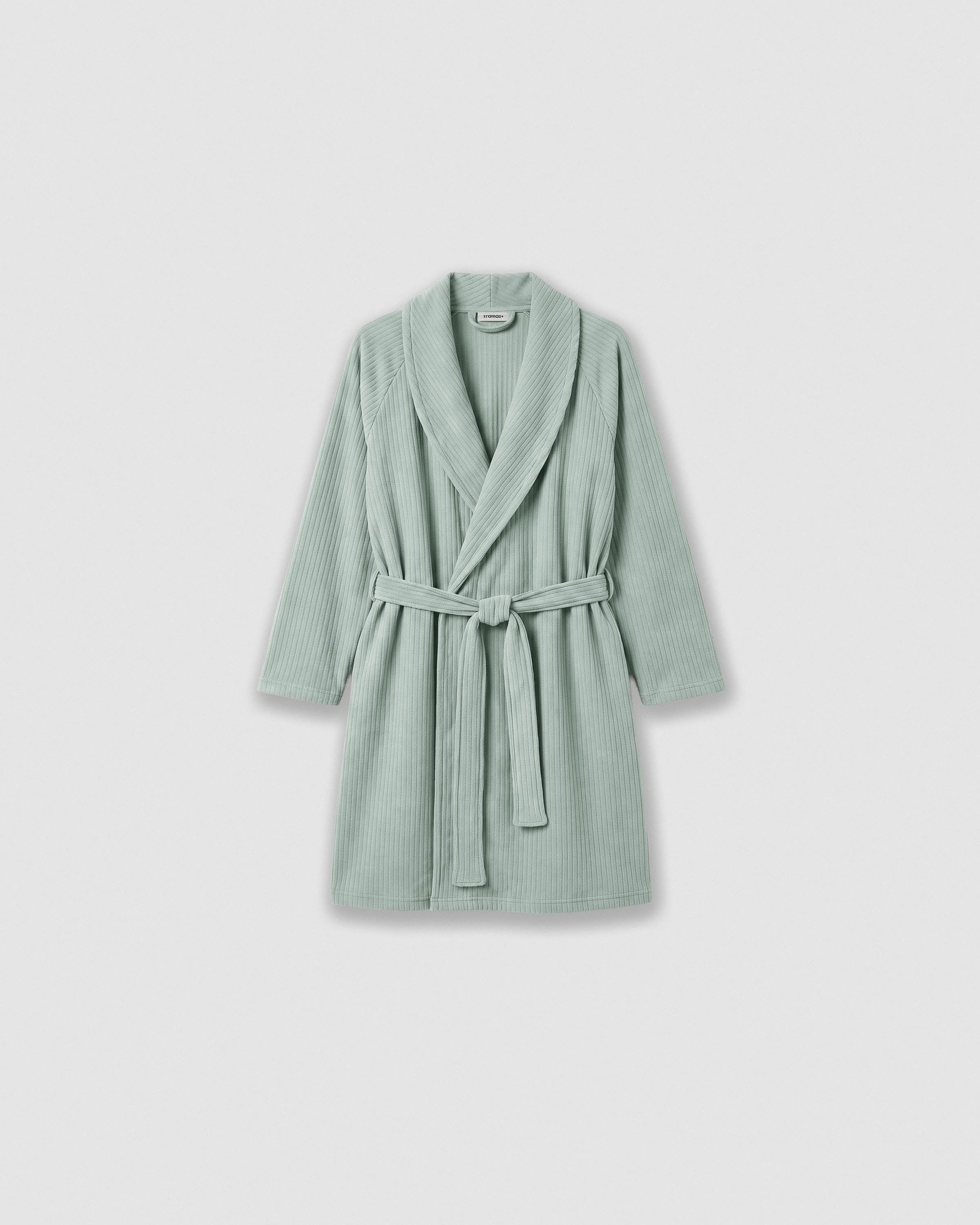 Robe canelada Raya ancha Solid