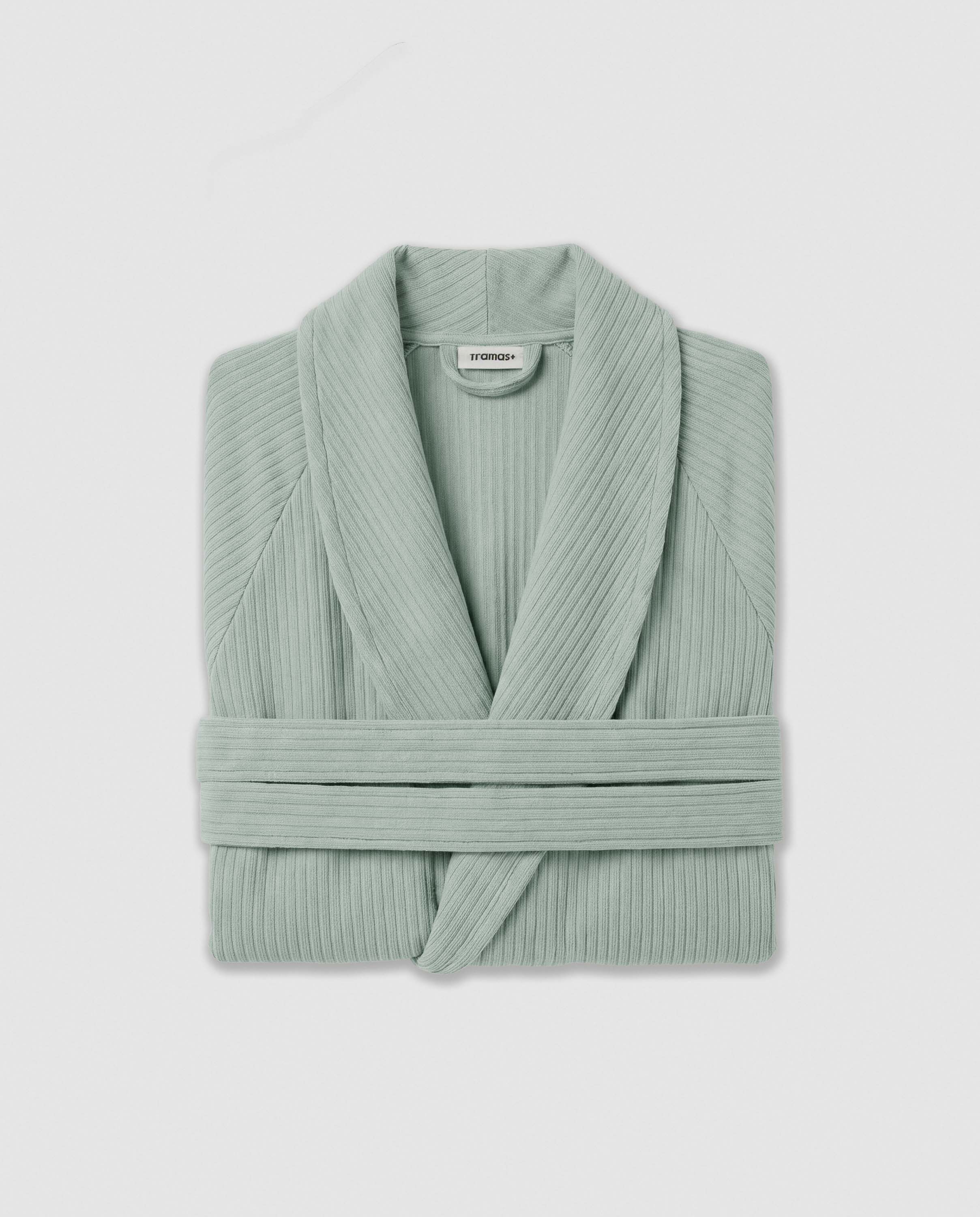 Robe canelada Raya ancha Solid