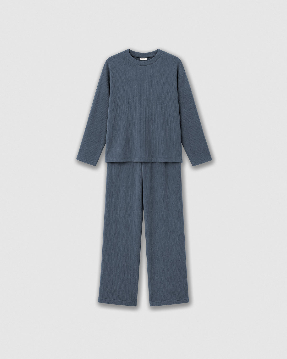 Pijama canalé raya ancha azul azafata