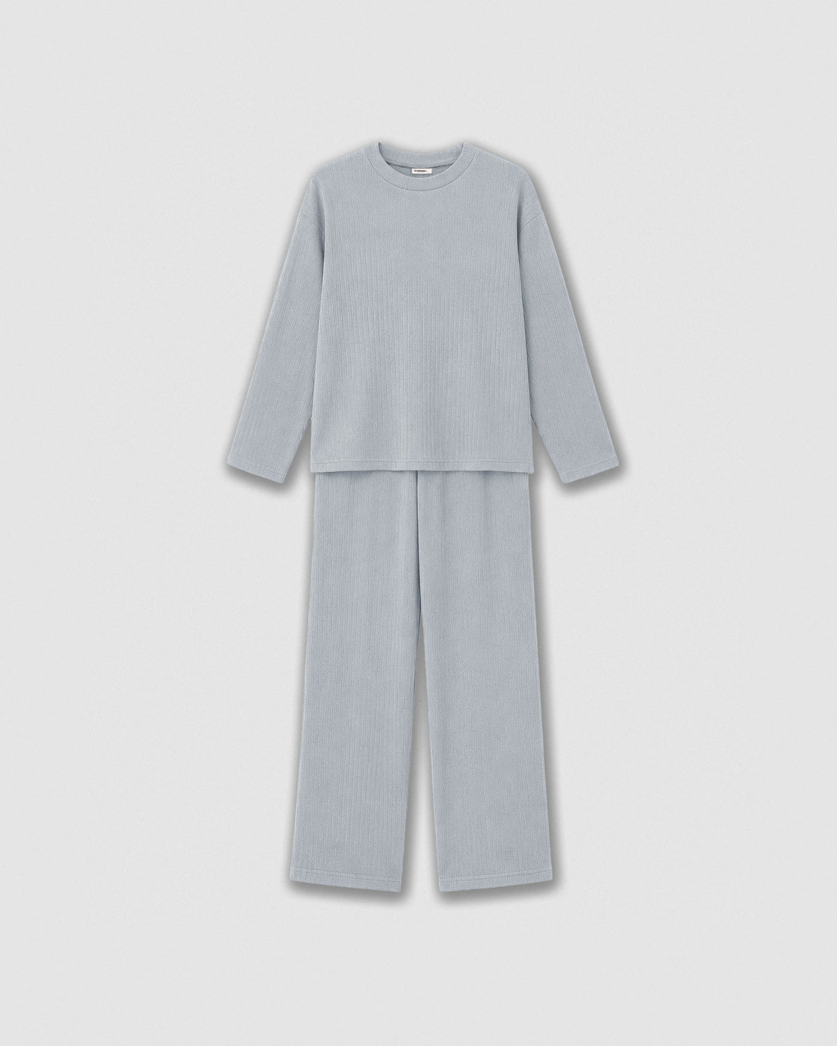 Pijama canalé raya ancha índigo