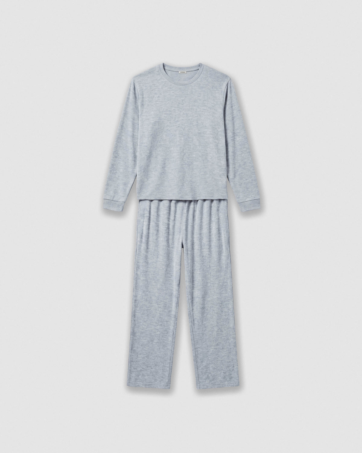 Pijama angorina liso celeste