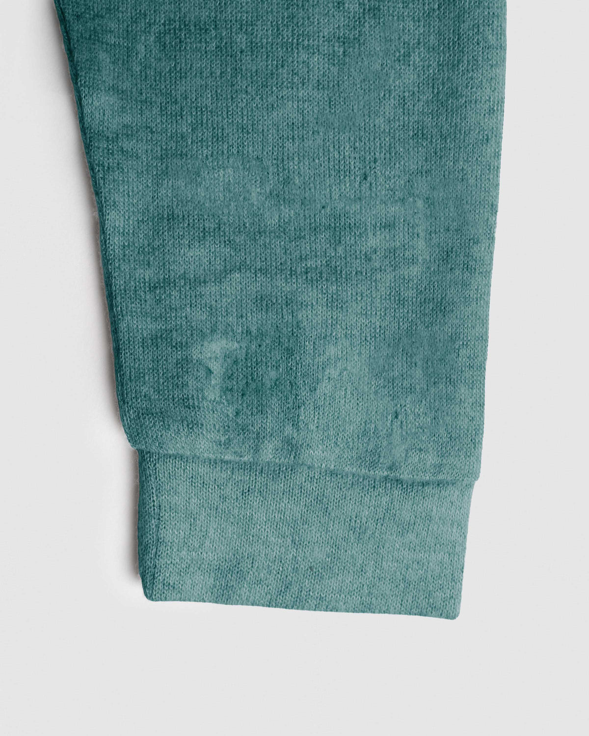 Pijama angorina liso verde francés