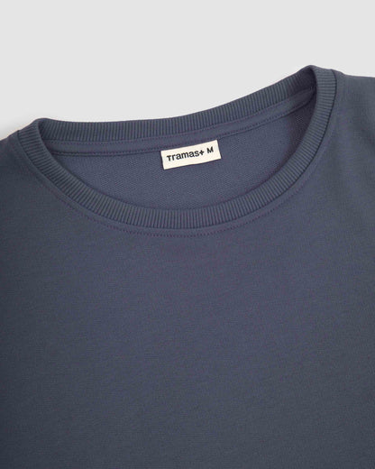 Sudadera basica deportiva índigo