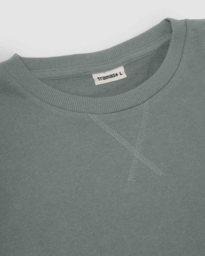Sudadera básica deporte gris azulado