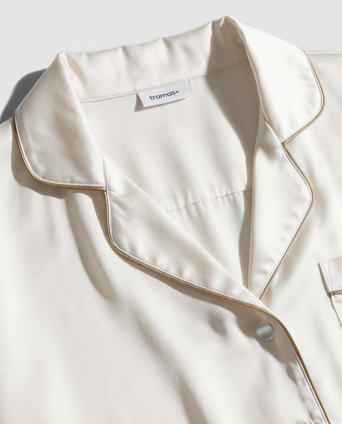 Pyjama long en satin naturel vendredi
