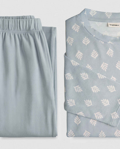 Pijama largo secret bahari índigo