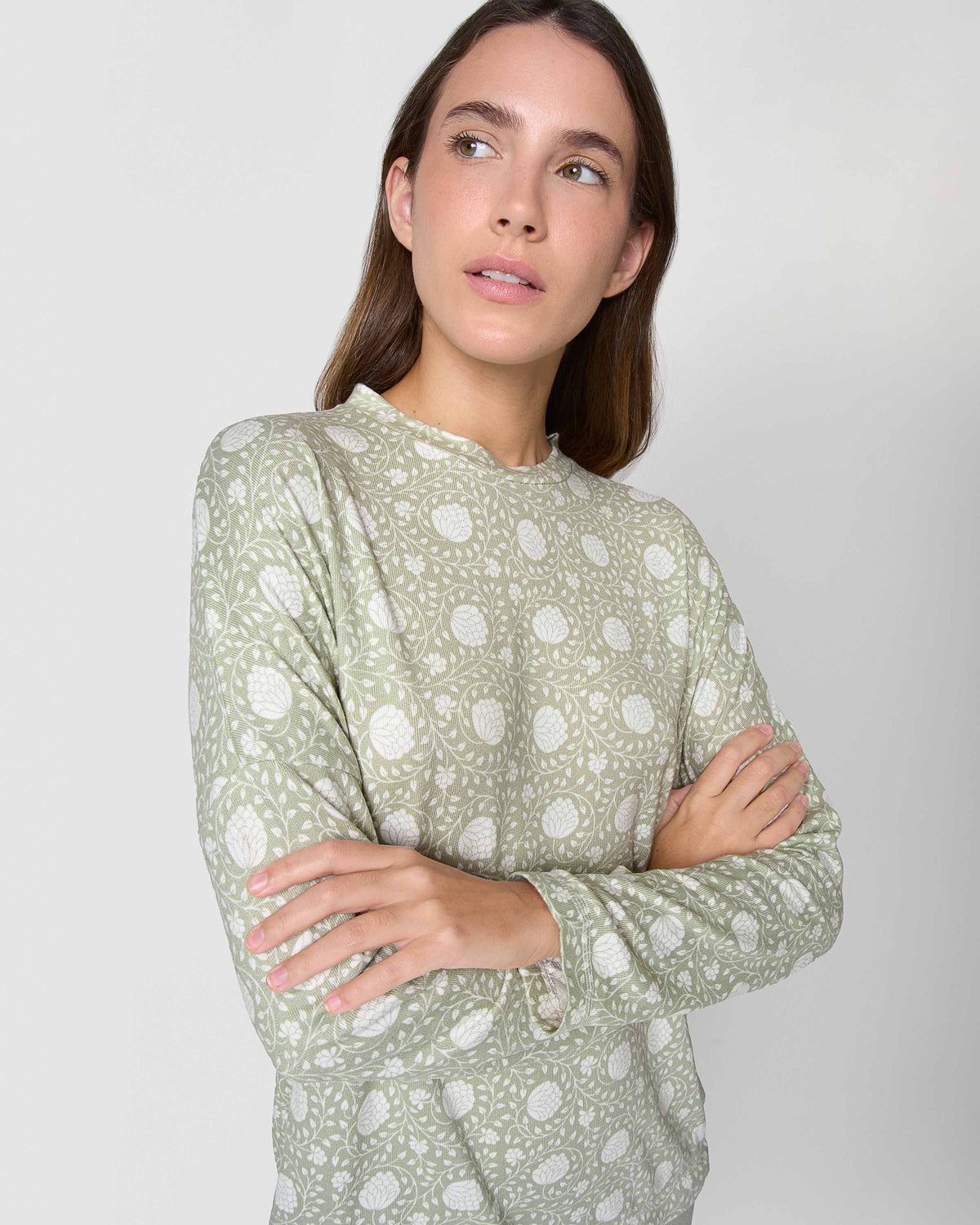 Pijama largo secret ventia verde