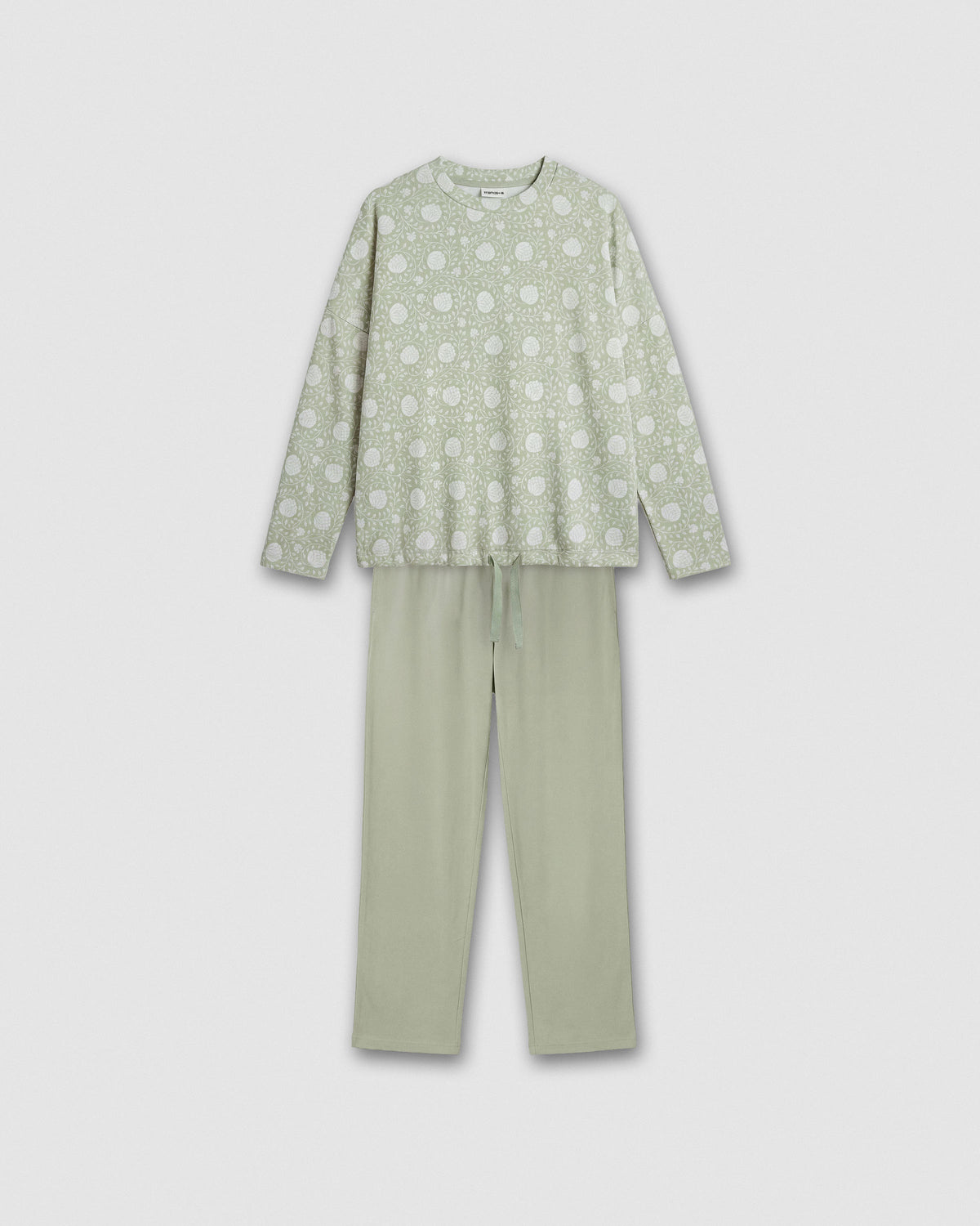 Pijama largo secret ventia verde