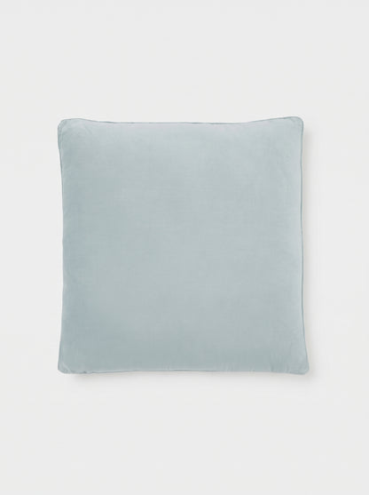 Cojín terciopelo liso azul keike