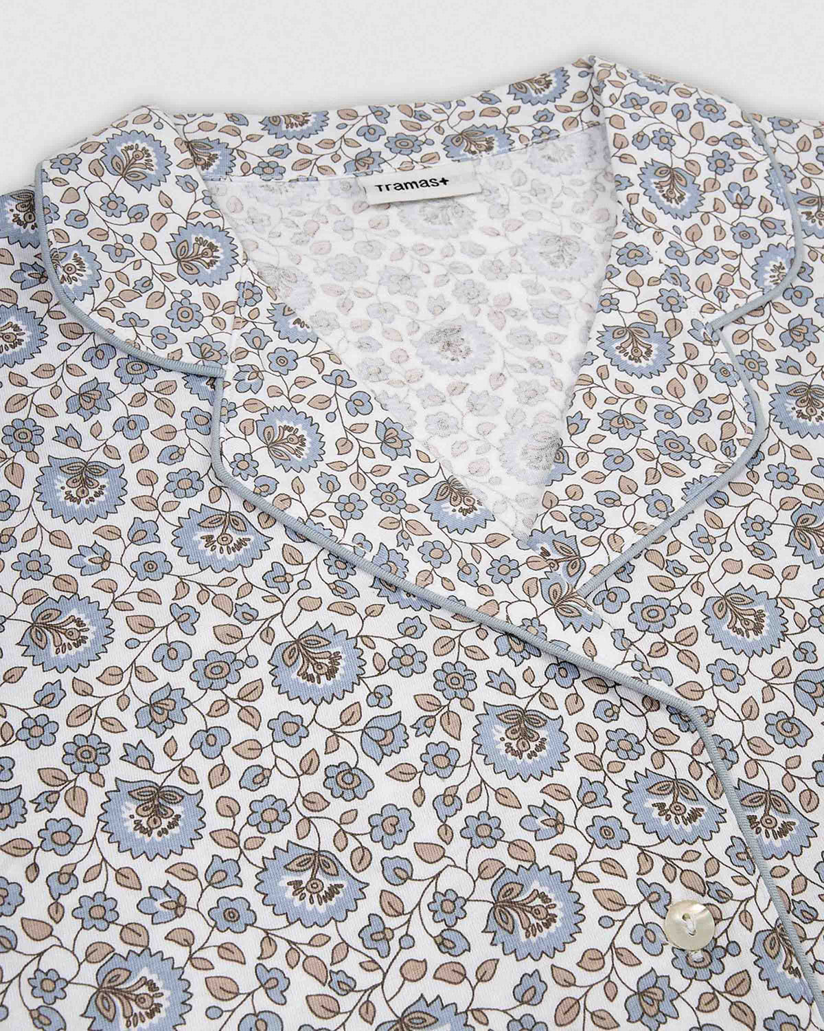 Camisón camisero algodón etri índigo