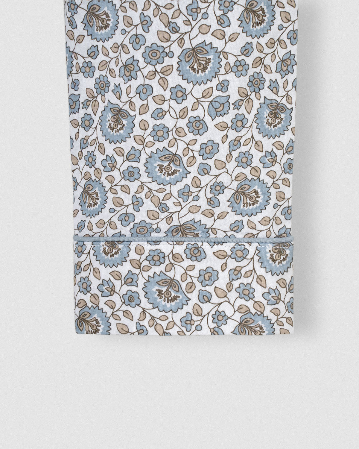 Pijama largo camisero algodón etri índigo
