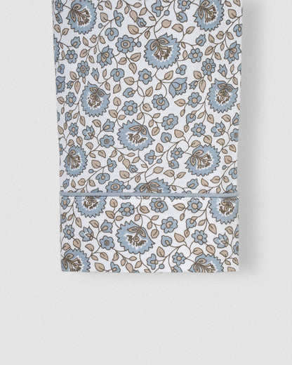 Pijama largo camisero algodón etri índigo