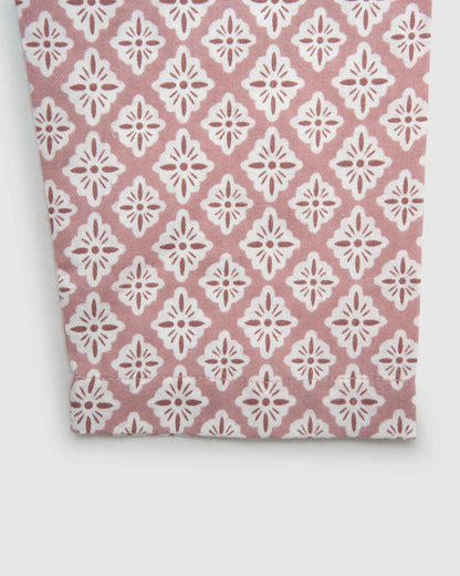 Flannel shirt pyjamas Pulse pink
