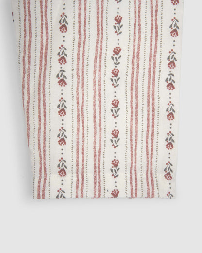 Pijama camisero franela algodón savia rosa