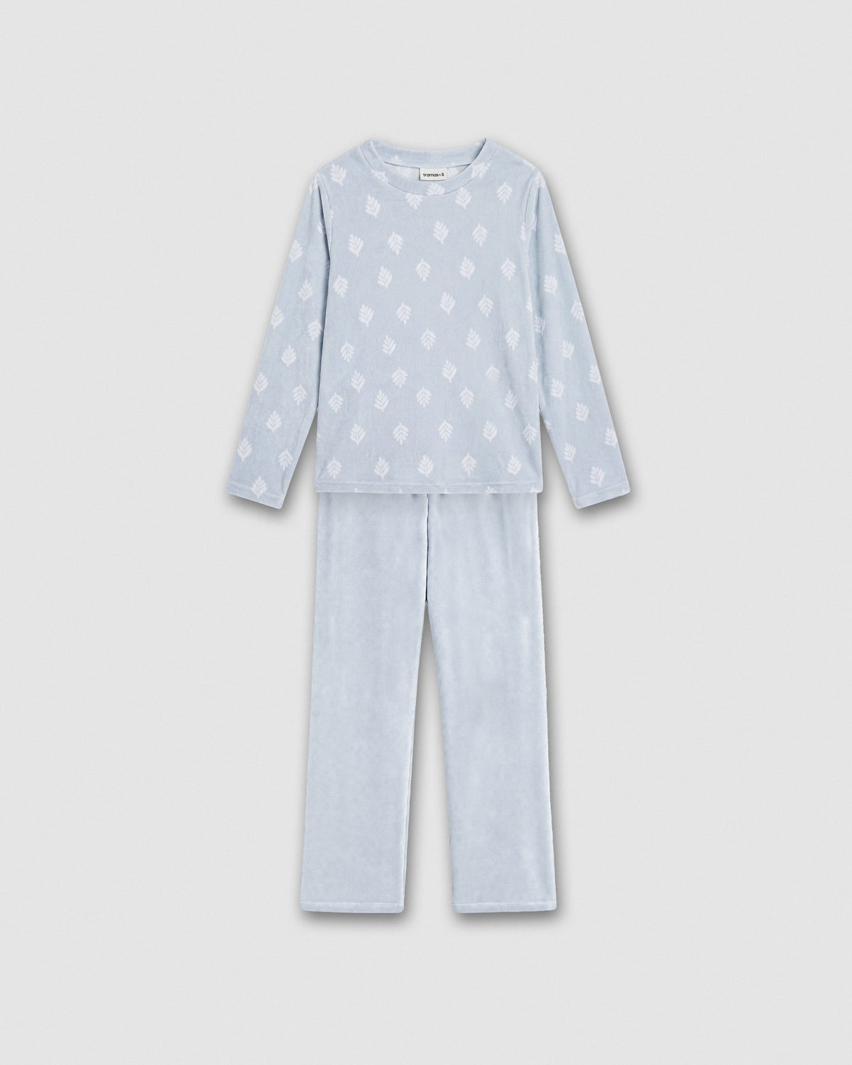 Pijama terciopelo super soft bahari índigo