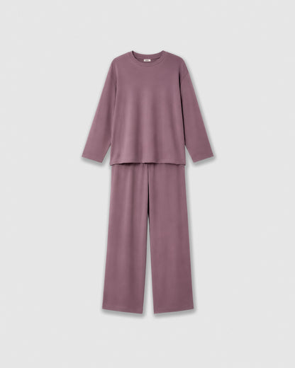 Pijama largo viscosa mujer liso