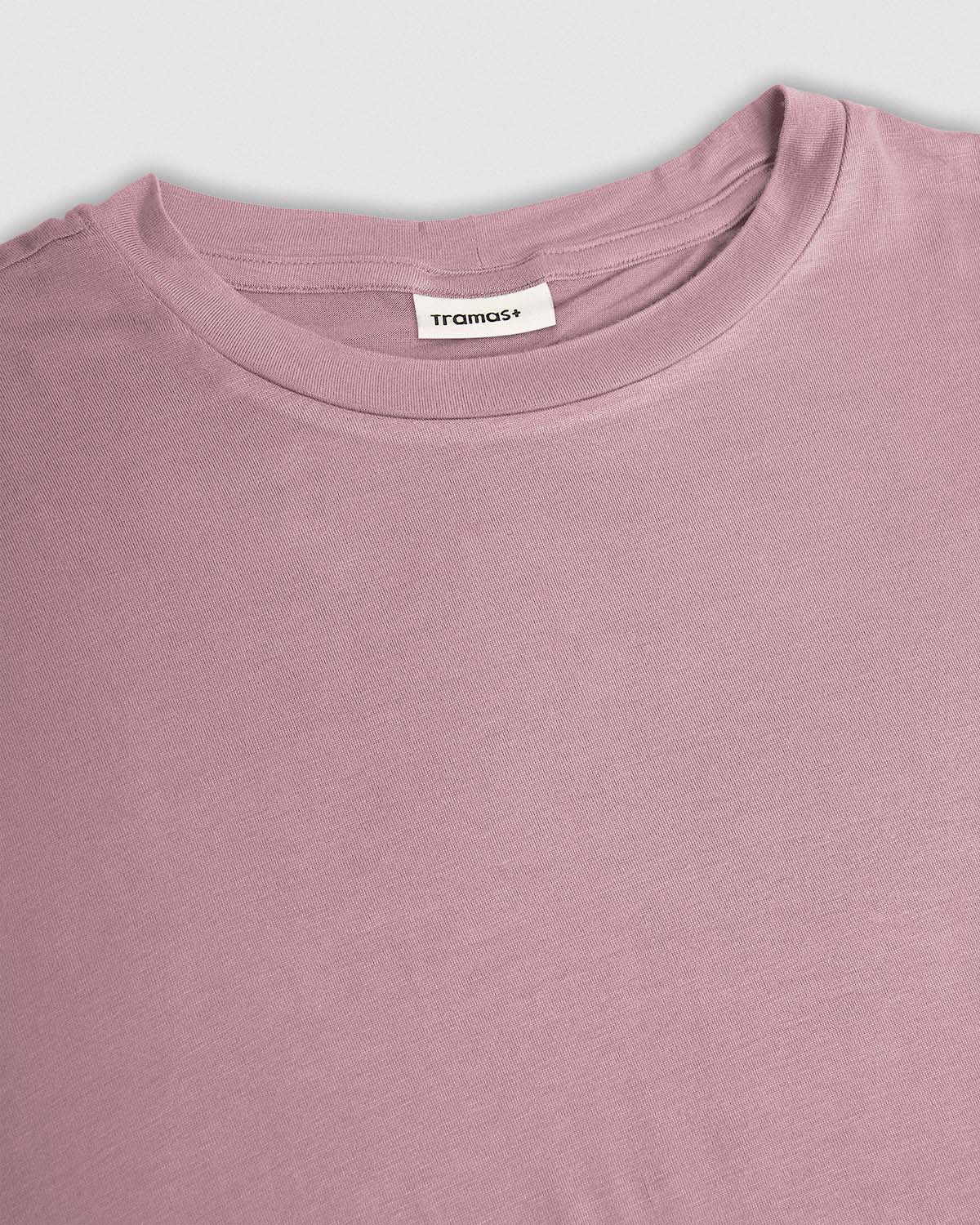 Pijama largo viscosa rosa