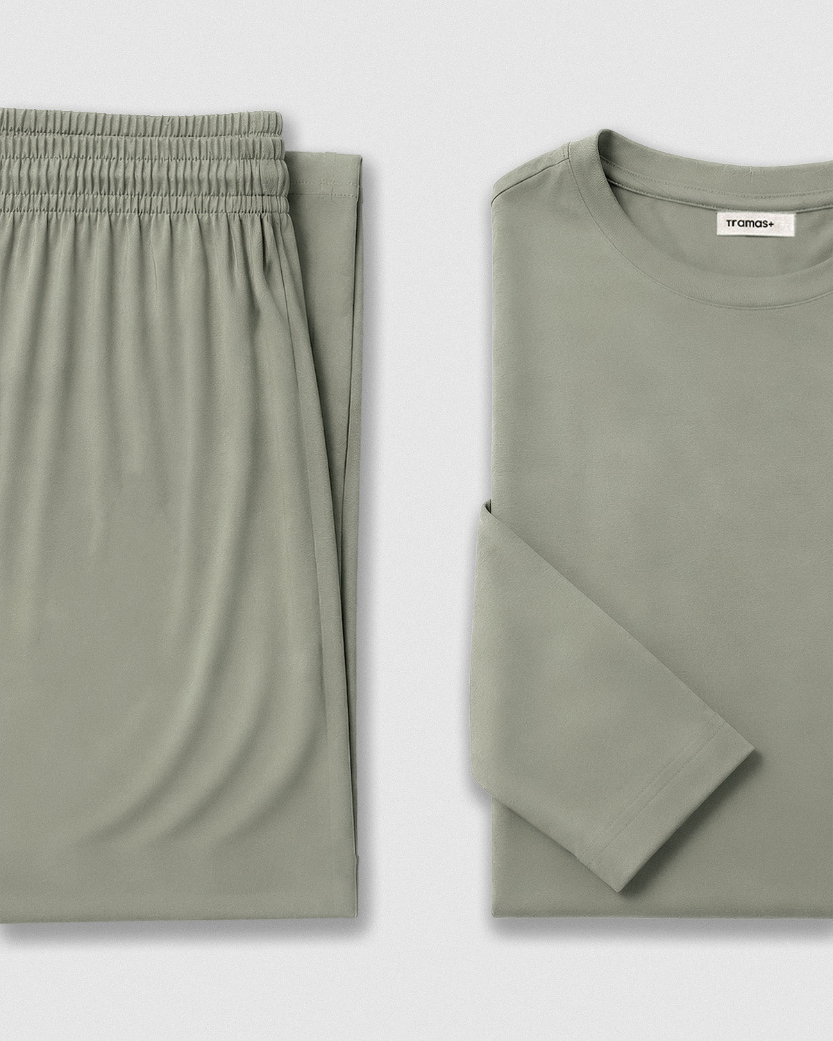 Pijama feminino longo liso de viscose