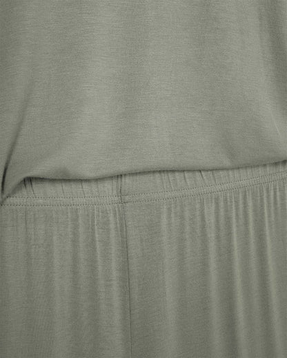 Pijama largo viscosa mujer liso